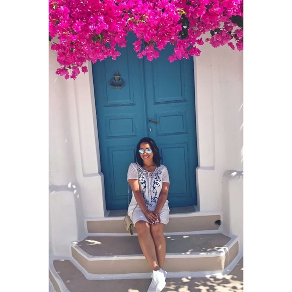 Lulu’s Boho “Paradise Awaits” Lace Up Shift Dress - Picture 15 of 16